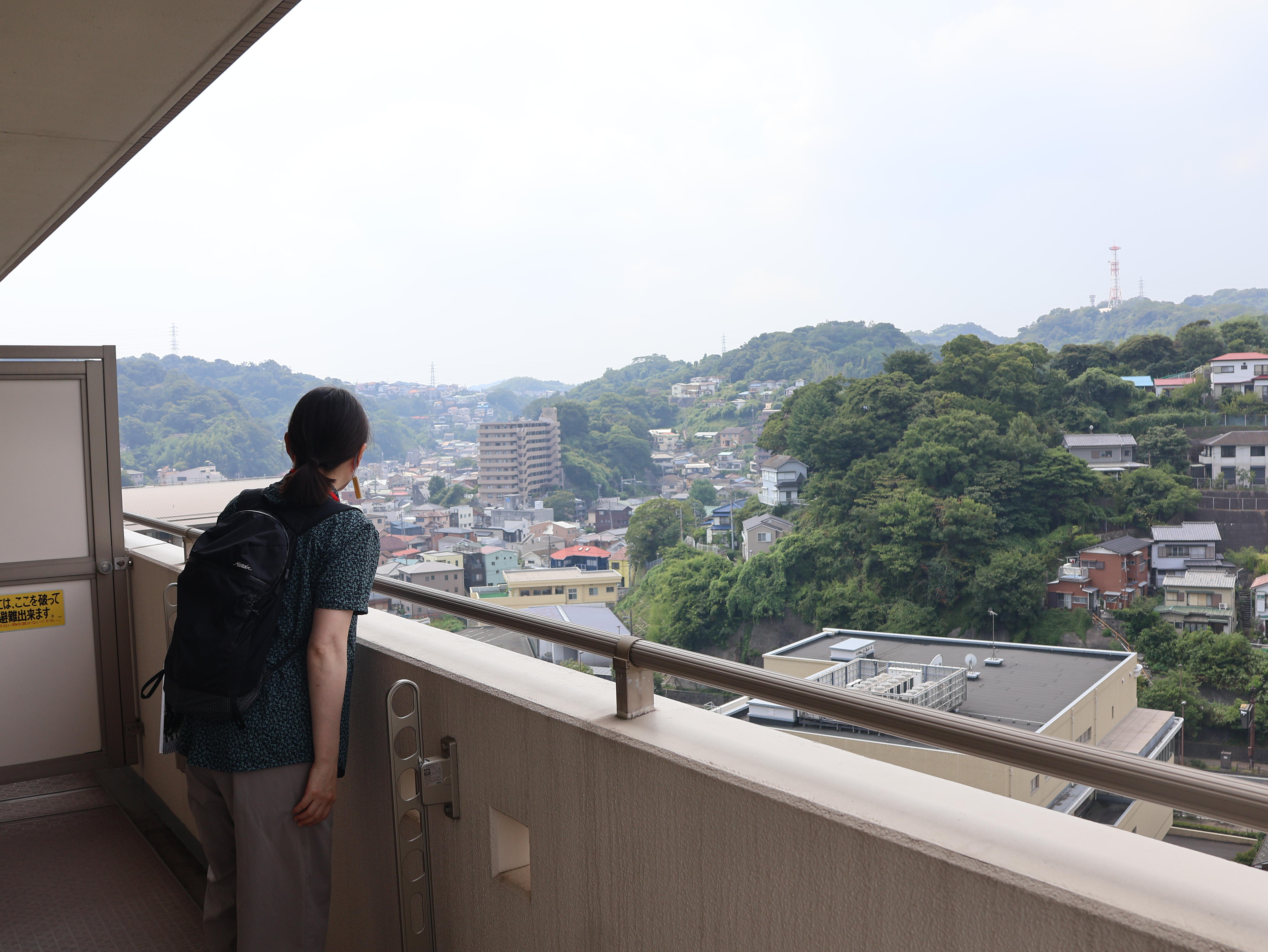 居室ベランダからの景色.JPG